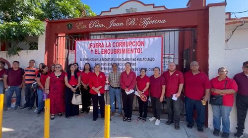 Docentes suspenden labores en 7 primarias de Victoria