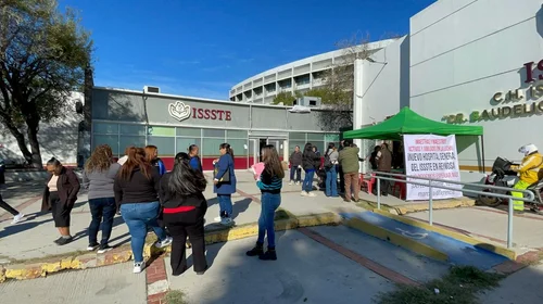 Exigen maestros de Reynosa mejoras urgentes en clínica del ISSSTE
