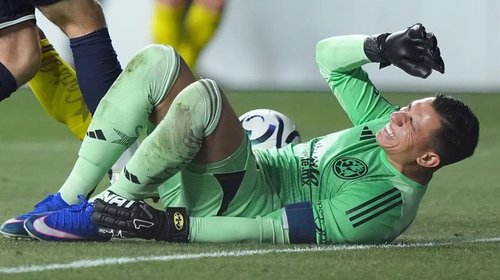 América confirma rotura del tendón de Aquiles de Luis Malagón
