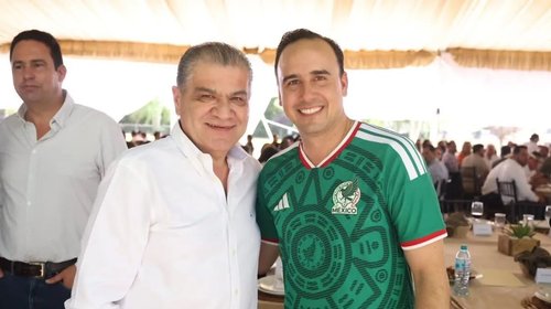 Respalda Manolo Jiménez a Miguel Riquelme para alcalde de Torreón