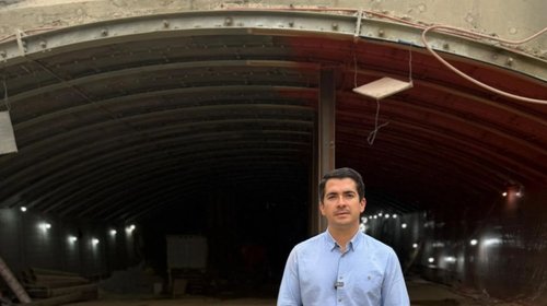 Destaca Marcelo Segovia avance en túnel del Circuito Vial Huajuco