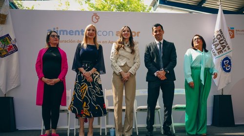 Mariana Rodríguez inaugura cuatro lactarios en Agua y Drenaje
