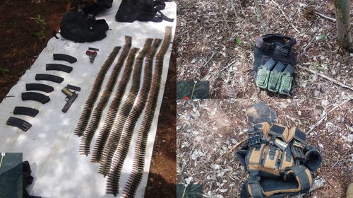 Marina localiza a joven secuestrado y asegura arsenal en Sinaloa
