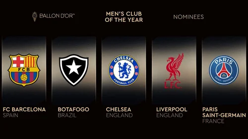 Dan a conocer los candidatos a mejor equipo del año 2025