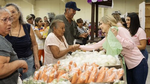 DIF Matamoros lleva Mercadito a Bajo Costo a más de 250 familias