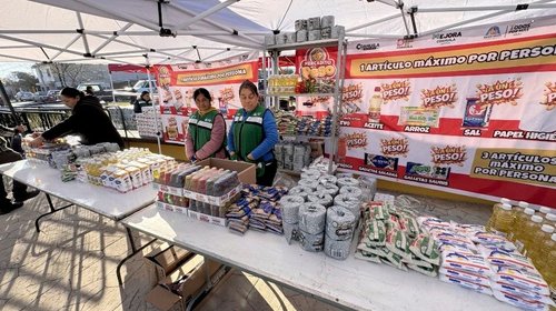 Anuncian cuarta edición del 'Mercadito de a Peso' en Ramos Arizpe