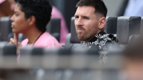 Lionel Messi se encaró con el cuerpo técnico de Rayados
