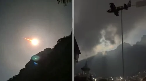 Captan en video el paso de un 'meteorito' sobre Monterrey