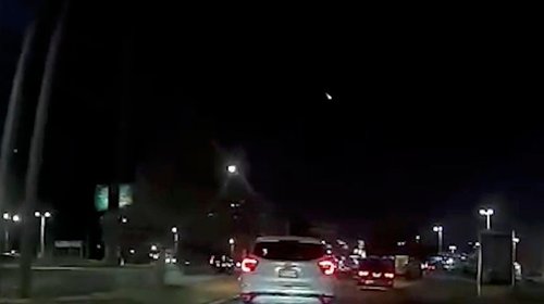 Captan meteoro en la zona metropolitana de Monterrey