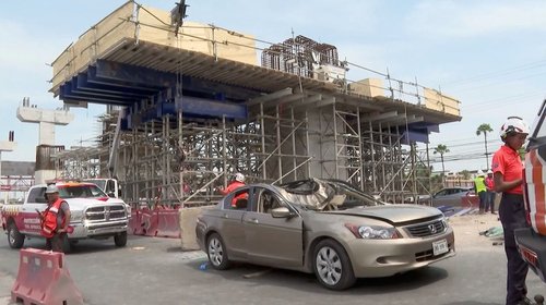 Citan a presunto implicado por caída de estructura en Línea 6