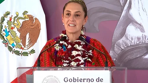 Mexicanos sostienen economía de EUA, reitera Claudia