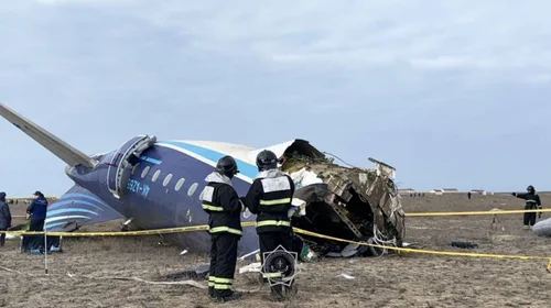 México expresa solidaridad tras accidente aéreo en Kazajistán