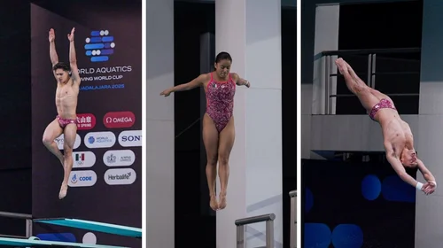 Consigue México el bronce en la Copa del Mundo de Clavados