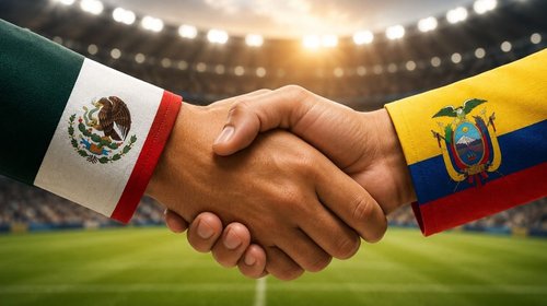 México 'gana' en la cancha comercial a Ecuador