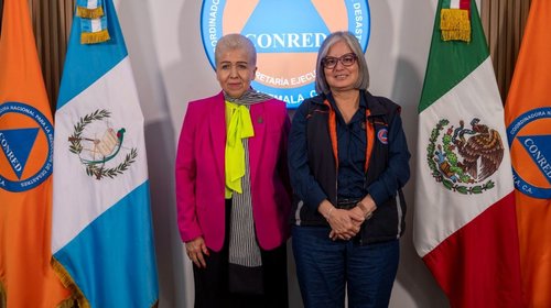 México y Guatemala acuerdan combatir incendios forestales