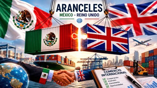 México y Reino Unido eliminan aranceles en 99% del comercio