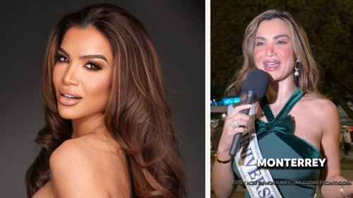 Miss Irak embellece a Monterrey en partido contra Bolivia