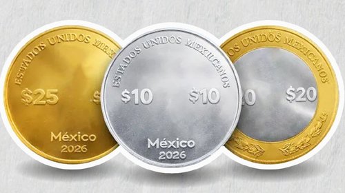 Revelan características de monedas conmemorativas del Mundial