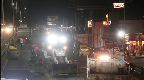 Más de 70 trabajadores participan en bacheo de Gonzalitos