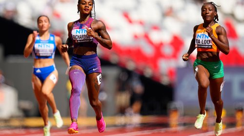 Richardson y Lyles van por medalla en Mundial de atletismo