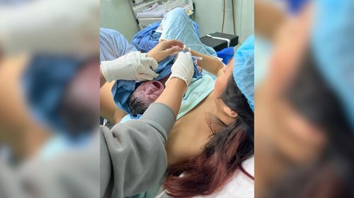 Nace el primer bebe del 2024 en la ciudad de Monterrey
