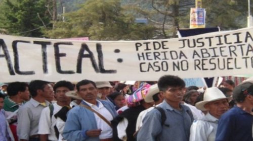 SCJN reactiva caso Acteal y revisará desplazamiento forzado
