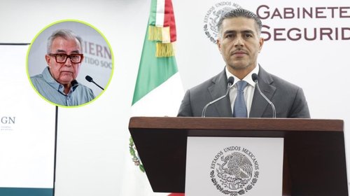 'Rocha Moya sigue en Sinaloa y bajo resguardo estatal': Harfuch
