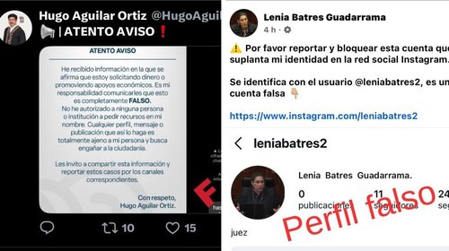 Clonan cuentas del presidente de la Corte y dos juzgadoras