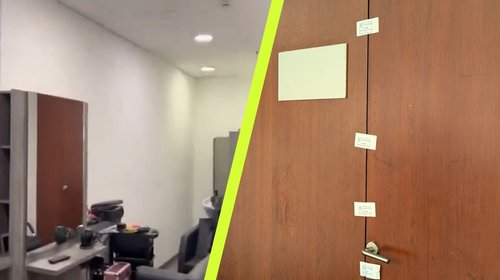 Hallan y clausuran salón de belleza... en el Senado