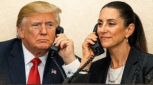 Llamada entre Sheinbaum y Trump evidencia lazos de EUA-México