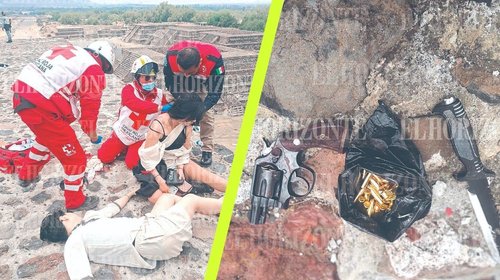 Confirman 13 heridos por tiroteo en Teotihuacán