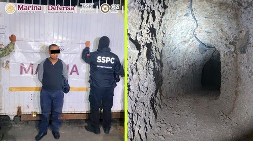 Inhabilitan túnel clandestino hacia Estados Unidos en Sonora