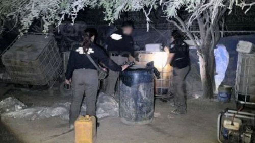 Aseguran más de 6,000 litros de 'huachicol' en Veracruz