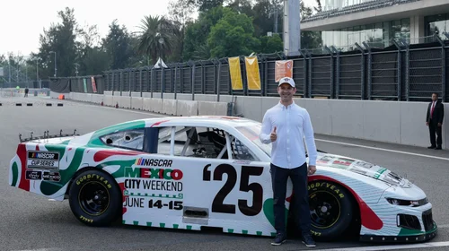 ‘Estoy viviendo un sueño’: Daniel Suárez, piloto regio de Nascar