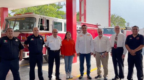 Nava promete financiar la totalidad de la operación de bomberos
