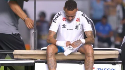 Neymar Jr. se vuelve a lesionar en el muslo izquierdo