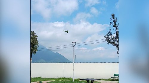 Pese al accidente, aeronaves siguen volando cerca de casas