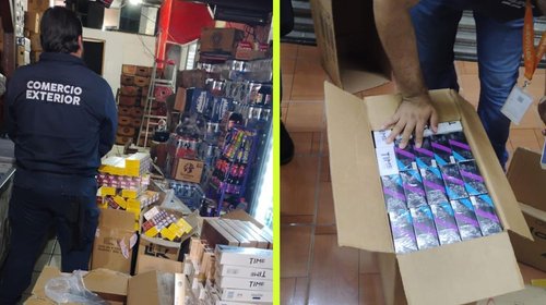 Embarga SATNL más de 232,000 cigarros ilegales en cinco semanas