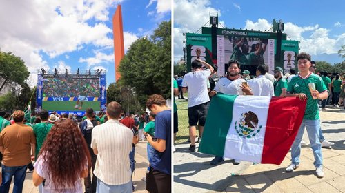 Reúne Nuevo León 50,000 personas en festejos mundialistas