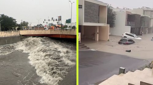 ¡Mucha agua en NL! Lluvias ya superan el promedio histórico