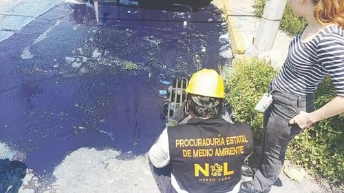 Tiene NL elementos contra Pyosa por derrame en arroyo Topo Chico