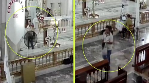 Roban $50,000 pesos y anillo sacerdotal en Templo de Monterrey