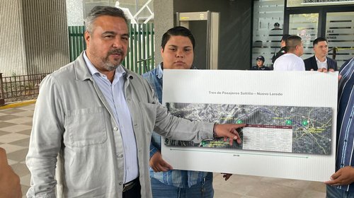Construirán viaducto elevado para tren de pasajeros de Monterrey