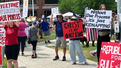 Manifestante muere baleado en protesta 'No Kings' en Utah