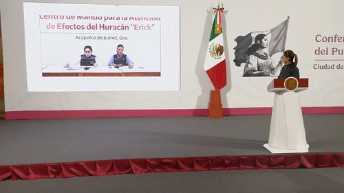 No se reportan muertos por el huracán Erick: Protección Civil