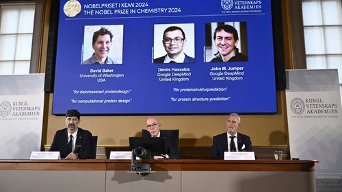Nobel de Química premia a científicos por trabajo en proteínas