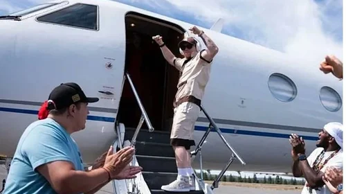 El ‘Canelo’ Álvarez ya está en Las Vegas para la pelea del sábado