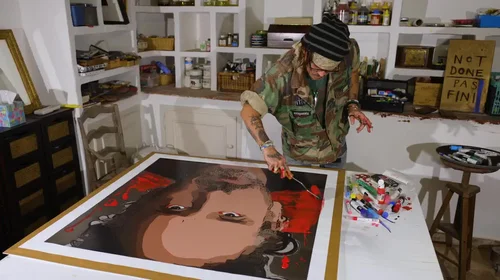 Johnny Depp mostrará su talento como pintor en Nueva York