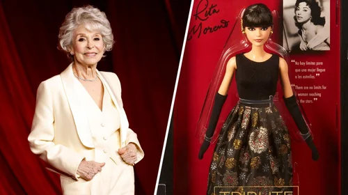 Barbie rinde homenaje a Rita Moreno con una muñeca exclusiva