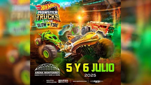 ¡Glow-N-Fire llegará a Monterrey! Nuevo show de Hot Wheels 2025